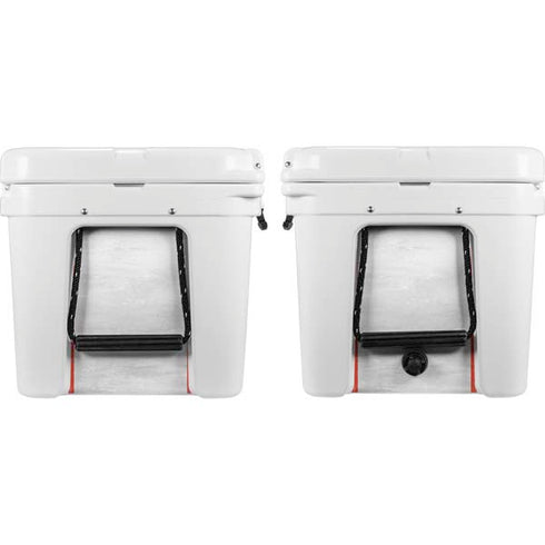 Peru Flag Distressed YETI Tundra 75 Hard Cooler Skin